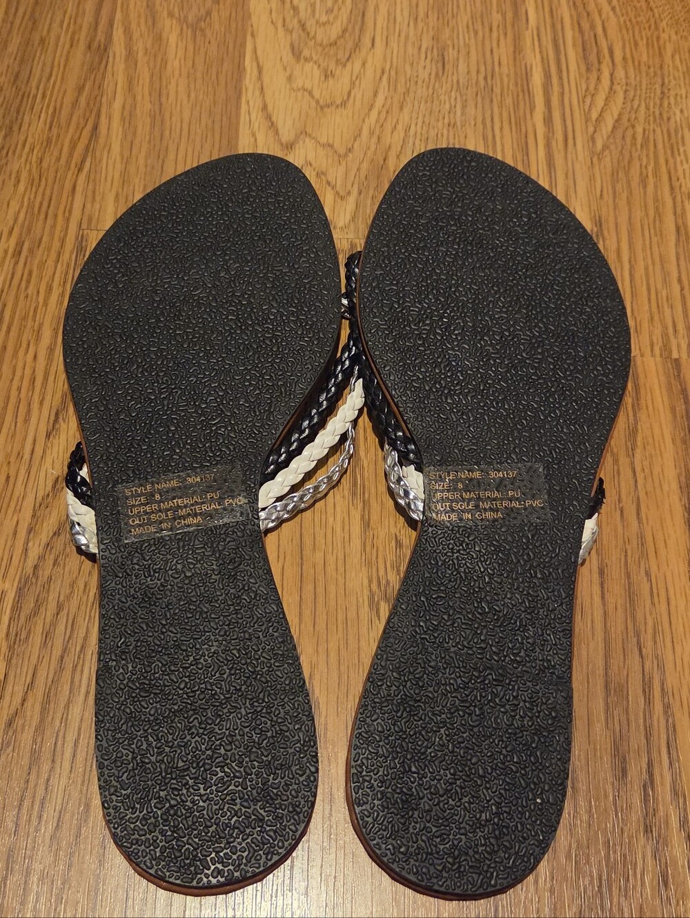 dELiA*s Braided Strap Sandals - Picture 3 of 3
